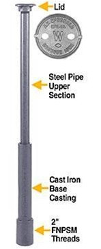 AY McDonald 4514125 5613LR 3 1/2 CURB BOX