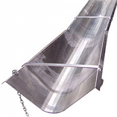 Bon Tool 12-814-T8 Conc Chute - Flared End - Alum 12'