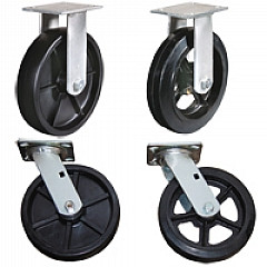 Bon Tool 15-244-B5 Caster - 8" Poly - Fixed"