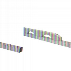 Bon Tool 22-787-T10 Ohio Straightedge 2X2X 10' Trip"