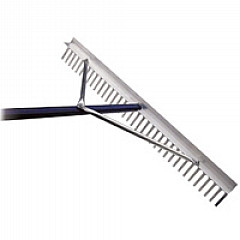 Bon Tool 28-102-B10 Yard Prep Rake - 30" - 72" Alum Hd"