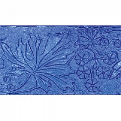 Bon Tool 32-178-B6 Border Stamp - Leaf & Flower - 12"