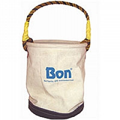 Bon Tool 41-123-B7 Tool Bucket- Canvas W/Leather Bott