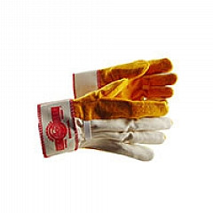 Bon Tool 41-148-B7 Double Palm Gloves - Safety Cuff -