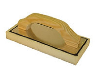 Bon Tool 83-107-B10 White Foam Float - 5 “ X 12" X 1"