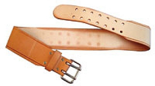 Bon Tool 84-426-B7 Work Belt - Leather 3" - Fits 29"