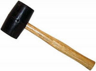 Bon Tool 84-581-B10 Rubber Mallet - Black 16 Oz - 12"