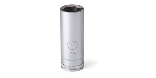 GearWrench 80241 1/4" Drive 12 Pt. Deep Socket 14MM