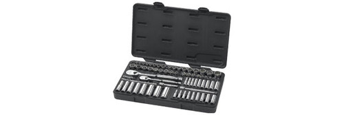 GearWrench 83000 68 Pc. 6 & 12 Pt Standard Socket Set SAE/METRIC, 1/4" and 3/8" Drive