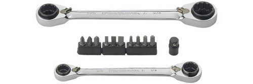 GearWrench 85200 13 Pc. QuadboxDouble Box Ratcheting Wrench Set SAE