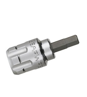 GearWrench 89016 1/4" Drive Vortex Hex Bit Socket, 3/32"