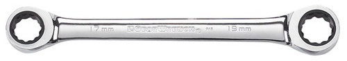 GearWrench 9211 Double Box Ratcheting Wrench Metric, 10MM X 11MM