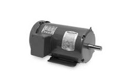 Baldor M3108-50 Three Phase, NEMA Frame, Foot Mounted, Hp: 1/2