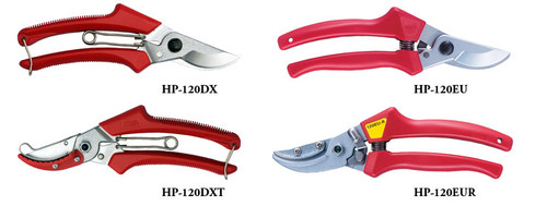 Growtech HP-120EUR Cut & Hold Hand Pruner, 8", Euro Style, H