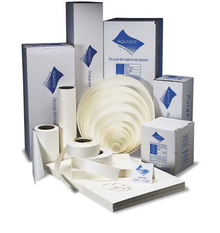 Aquasol ASW-35/R-15 Aquasol water soluble paper roll, Size: 15.5" x 165'