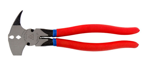 Crescent 193610CVSMN 10 7/16" Heavy-duty Fence Tool Solid Joint Pliers, Cushion Grip, Carded