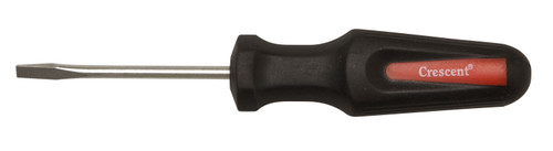 Crescent SDD33V 3/16" x 3" Dura-Driver Electrician's Round Screwdriver, Carded