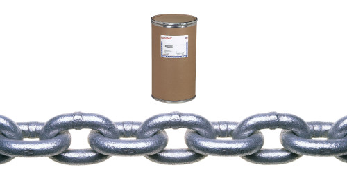 Campbell 0180432 1/4" Grade 43 High Test Chain, Hot Galvanized, 800' per Drum