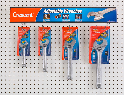 Crescent CF1 Display, Chrome Finish Adjustable Wrench