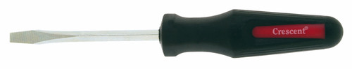 Crescent SDDS44V 1/4" x 4" Dura-Driver Square Blade Screwdriver, Carded