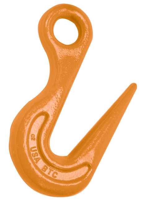 Campbell 3899500 Alloy Sorting Hook, Drop Forged Alloy Steel, Painted Orange
