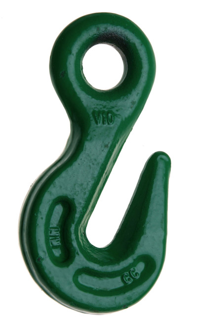 Campbell 5624415 9/32" Cam-Alloy Eye Grab Hook, Grade 100, Painted Green, Bulk