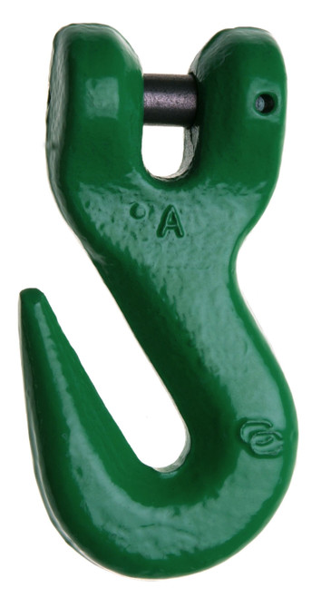 Campbell 5725015 5/8" Quik-Alloy Grab Hook, Grade 100, Painted Green, Bulk