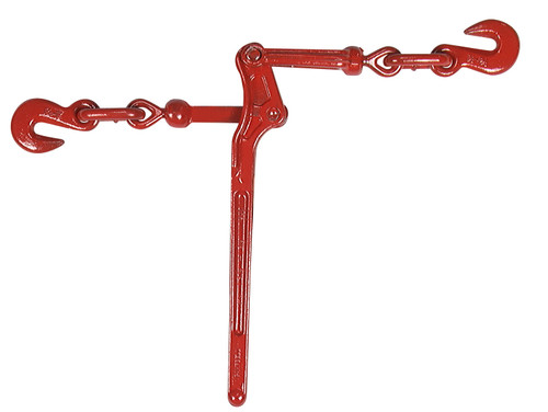 Campbell 6203603 5/16" - 3/8" Load Binder, Lever Type, Painted Red, Domestic