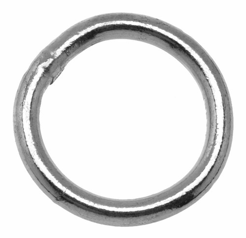 Campbell 6050514 5/16" x 2" Welded Ring, Bright, 25 Pcs per Carton