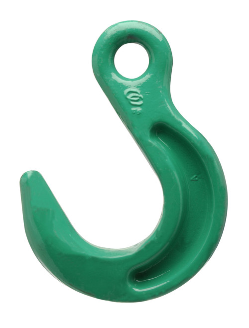 Campbell 5664615 3/8" Cam-Alloy Foundry Hook, Grade 100, Painted Green, Bulk