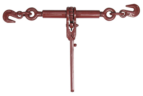 Campbell 6207803 3/8" - 1/2" Load Binder, Ratchet Type, Painted Red, Imported