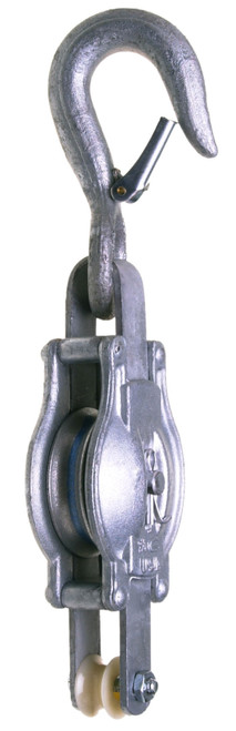 Campbell 7245335 3041AF, 3" Single Sheave, B&L Star Metal Block, Bronze Bushed,Galvanized