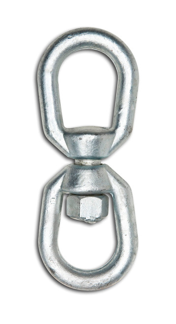 Campbell T9630835 SWIVEL,EYE/EYE,FORGED,GALVANIZED 2"