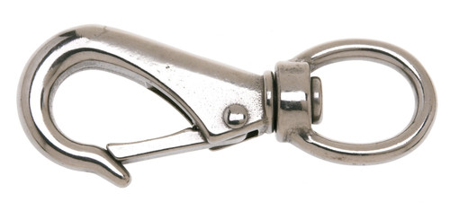 Campbell T7631524 #251S(2) 11/16" Quick Snap,Round Eye,Swiveling,Stainless Steel,UPC Tag