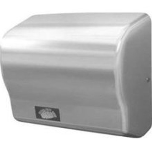 American Dryer GX1-C Steel Chrome GX Series Automatic Hand Dryer, 110-120V