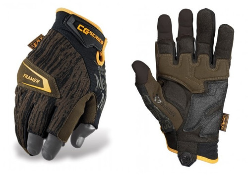 Mechanix Wear CG4F-29-012 CG Framer 4X Gloves, Moss Color, Pr, XX-Large