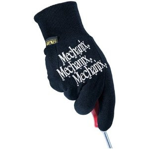 Mechanix Wear CJ-05-008 Mechanix Cotton Gloves Black Small/Medium