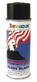 Seymour 10-10 Great American Colors, Flat Black , 6/Case