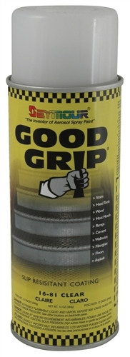 Seymour 16-081 Good Grip Slip resistant, Clear, 6/Case