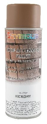Seymour 16-1706 Roof Accesory Paint, Flat Black, 6/Case
