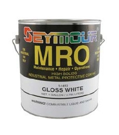 Seymour 1-1415 MRO Industrial Coating (Gal), Gloss Black