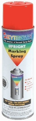 Seymour 20-1754 Upright Marker, Red Fluorescent, Each