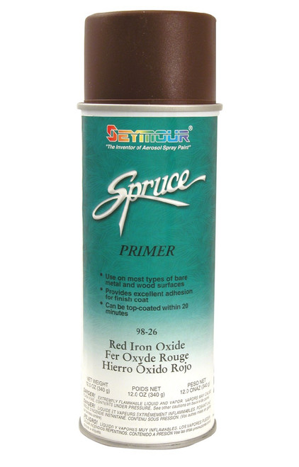 Seymour 98-26 Spruce Primer, Red Iron Primer, Each