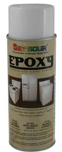 Seymour EP-502 Epoxy Appliance Paint, Appliance White, 6/Case