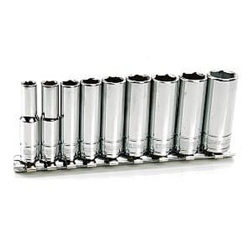 Steelman 301320 9 Pc 1/4" Drive Metric Deep Socket Set