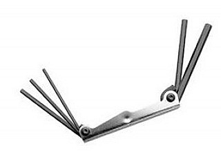 Allen 56068 5 Pc SAE Long Arm Fold-Up Hex Key Set