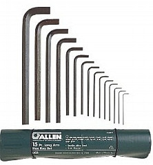 Allen 56014 15Pc SAE Long Arm Hex Key Set