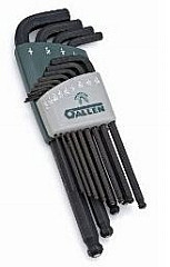 Allen 56601G 13Pc SAE Long Arm Magnetic Ball End Hex Set