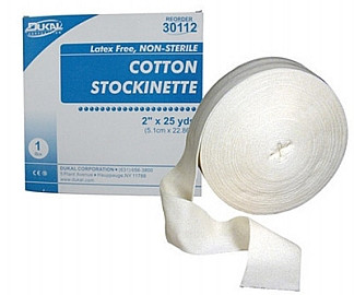 090272 Swift First Aid 3" x 25 Yards White Stockinette Tube Stocking