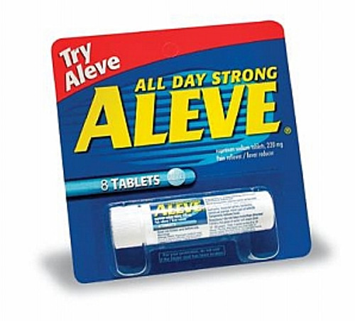 501  Bayer Aleve Pain Relief Tablets (24 Each Per Bottle)